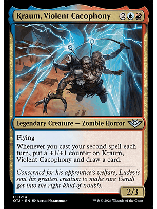 Kraum, Violent Cacophony | Inglés | NM | OTJ