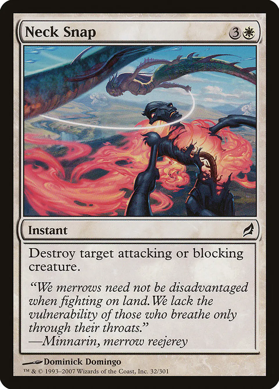 Neck Snap | Inglés | NM | LRW 1