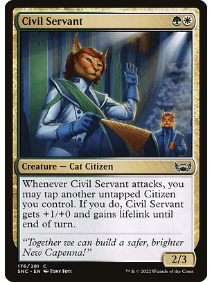 Civil Servant (foil) | Inglés | NM | SNC