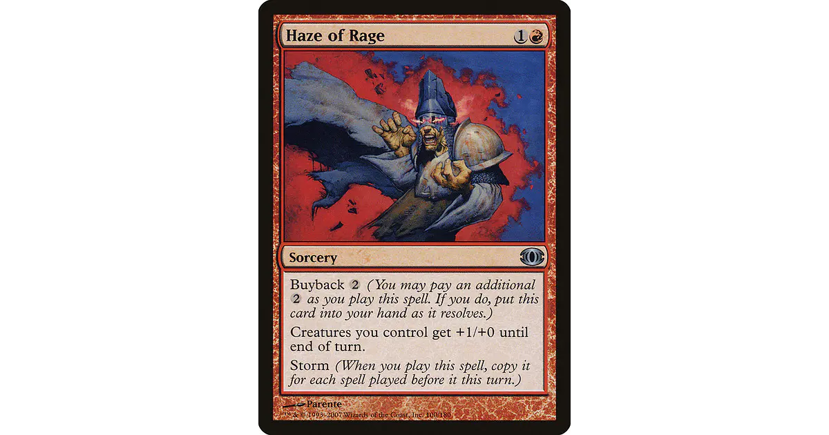Haze of Rage | Inglés | EX | FUT
