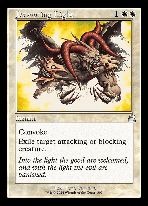 Devouring Light (Retro Frame) | Inglés | EX | RVR