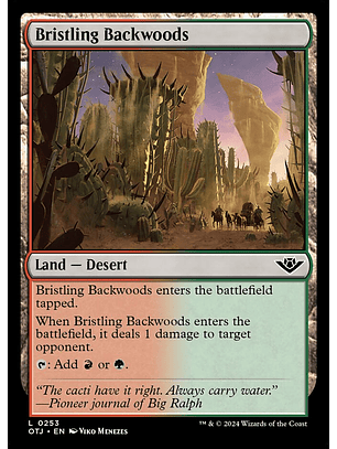 Bristling Backwoods | Inglés | NM | OTJ