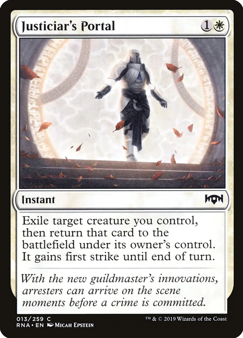 Justiciar's Portal | Español | EX | RNA 1