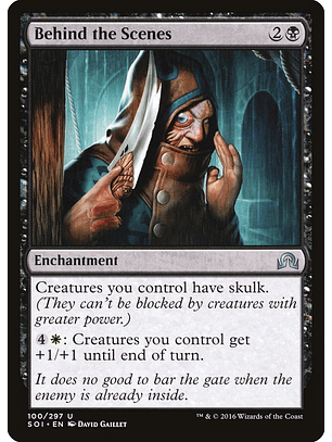 Behind the Scenes | Inglés | EX | SOI