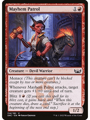 Mayhem Patrol (foil) | Inglés | NM | SNC