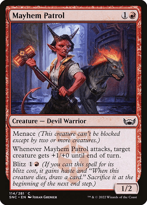 Mayhem Patrol (foil) | Inglés | NM | SNC