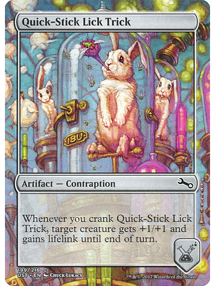 Quick-Stick Lick Trick (Borderless) | Inglés | NM | UST