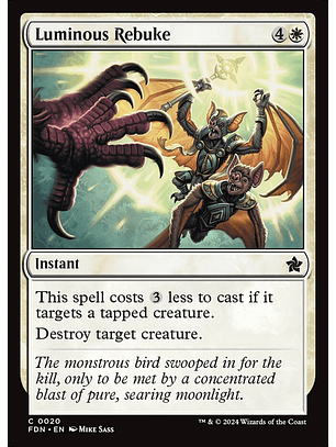 Luminous Rebuke | Español | NM | FDN