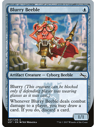 Blurry Beeble | Inglés | EX | UST