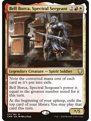 Bell Borca, Spectral Sergeant | Inglés | NM | CMR