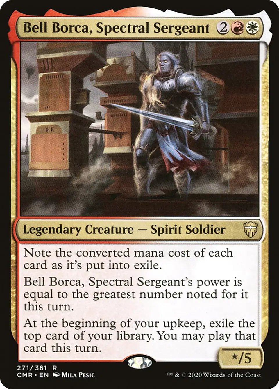 Bell Borca, Spectral Sergeant | Inglés | NM | CMR 1