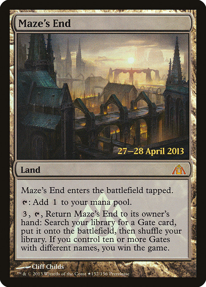 Maze's End (Launch foil) | Español | NM | PDGM