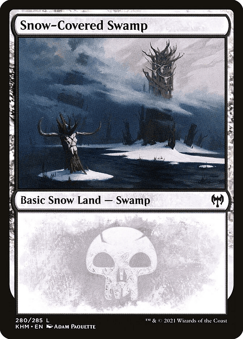 Snow-Covered Swamp | Español | NM | KHM