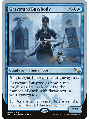 Graveyard Busybody | Inglés | EX | UST