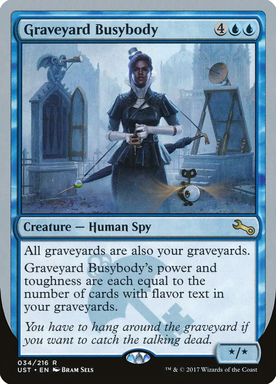 Graveyard Busybody | Inglés | EX | UST 1