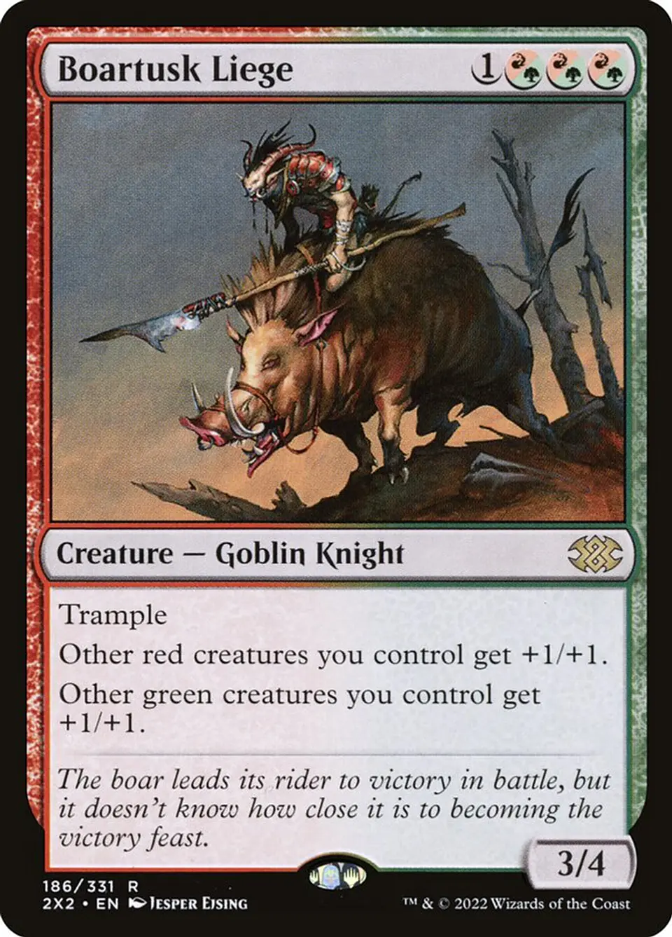 Boartusk Liege | Inglés | NM | 2X2 1