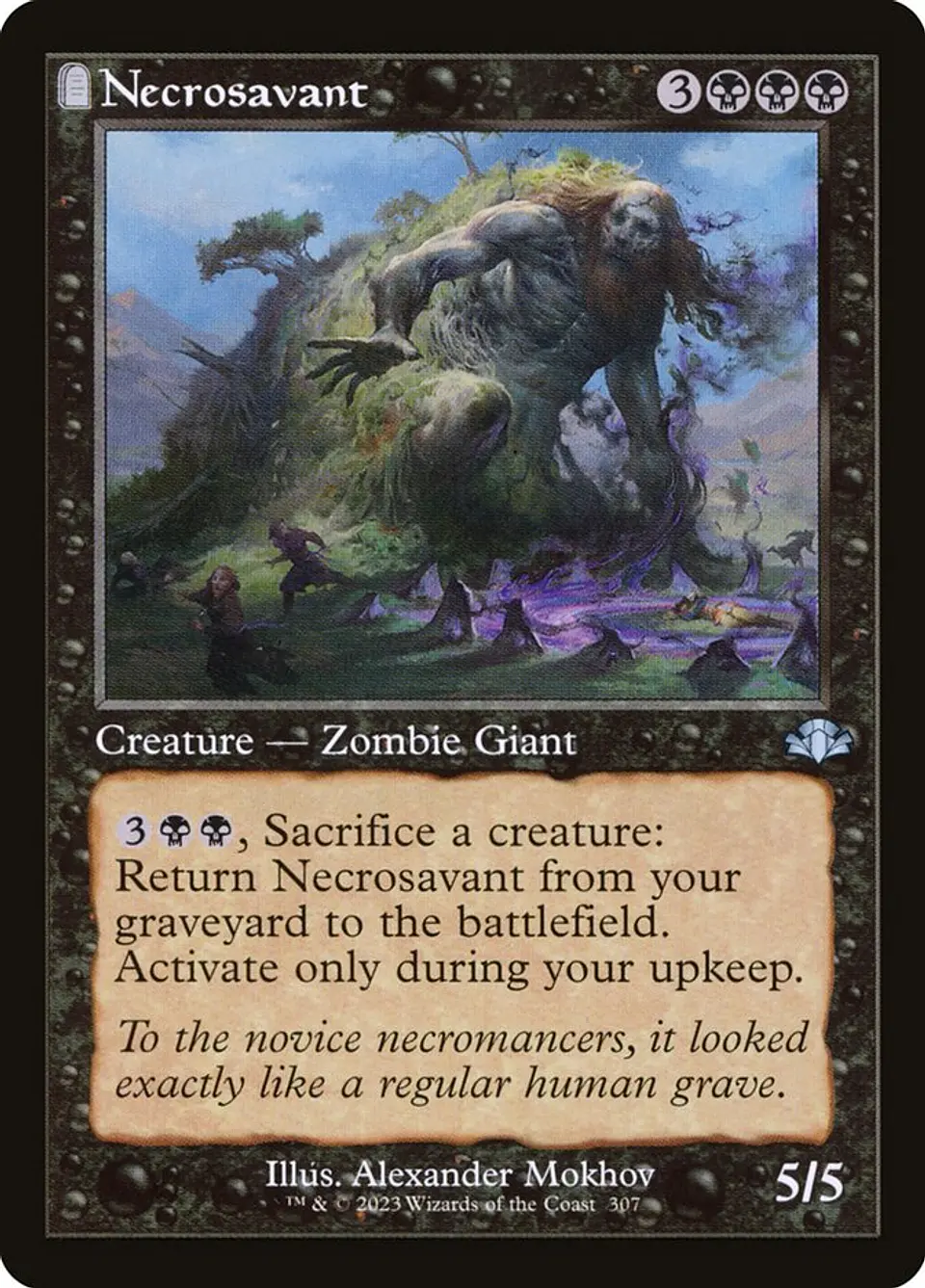 Necrosavant (Retro Frame) | Inglés | NM | DMR 1