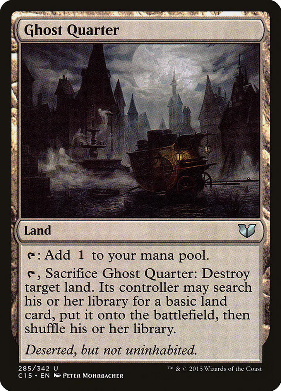 Ghost Quarter | Inglés | EX | C15 1