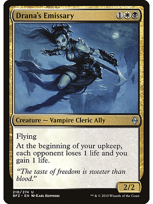 Drana's Emissary | Español | NM | BFZ