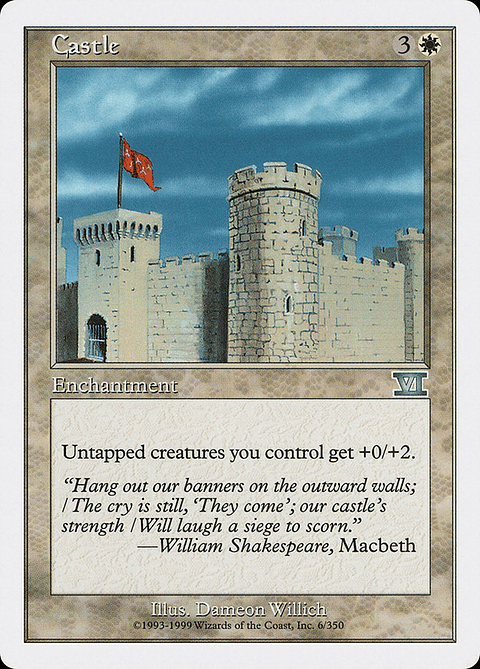 Castle (Retro Frame) | Español | NM | 6ED