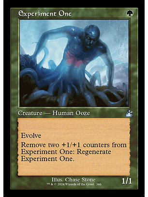 Experiment One (Retro Frame) | Inglés | EX | RVR