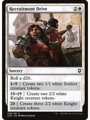 Recruitment Drive | Español | NM | CLB