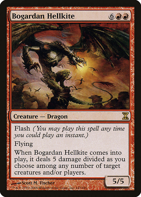 Bogardan Hellkite | Inglés | EX | TSP