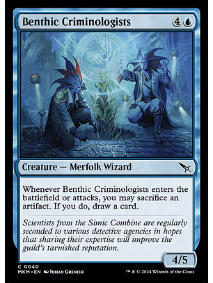 Benthic Criminologists | Inglés | NM | MKM