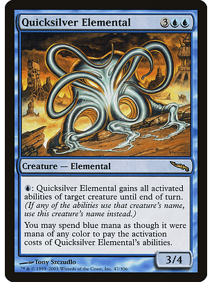 Quicksilver Elemental | Español | VG | MRD