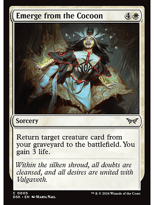 Emerge from the Cocoon | Español | NM | DSK