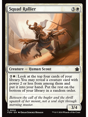 Squad Rallier | Inglés | EX | FDN