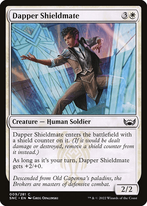 Dapper Shieldmate (foil) | Inglés | NM | SNC