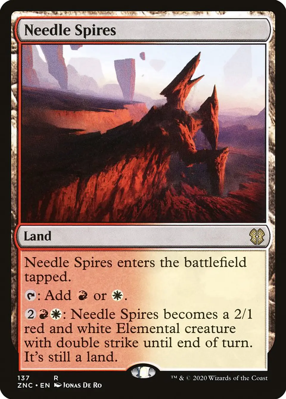 Needle Spires | Inglés | NM | ZNC 1