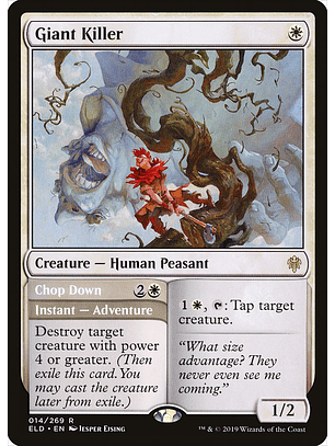 Giant Killer // Chop Down | Inglés | EX | ELD
