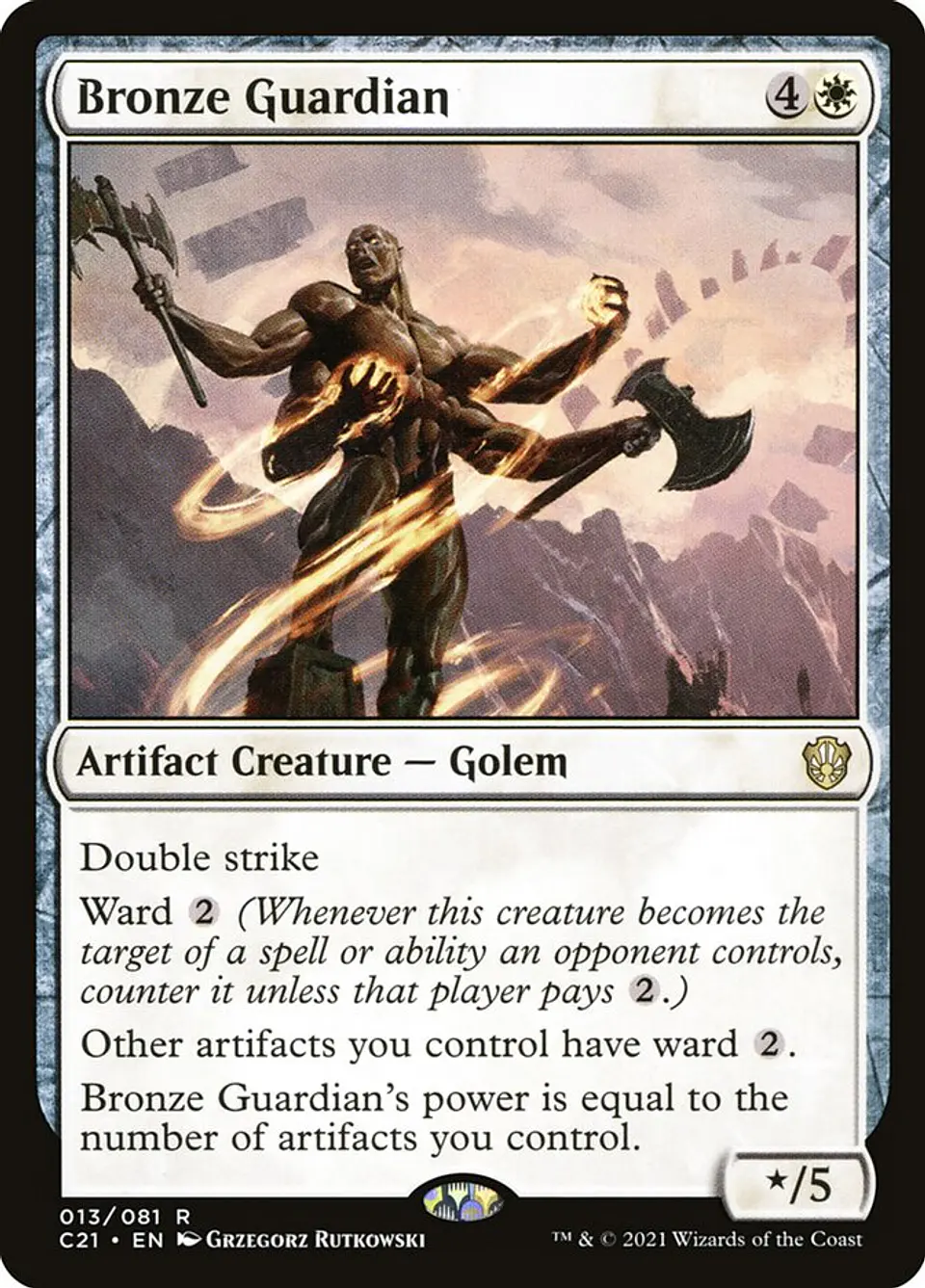 Bronze Guardian | Inglés | NM | C21 1