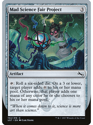 Mad Science Fair Project | Inglés | NM | UST