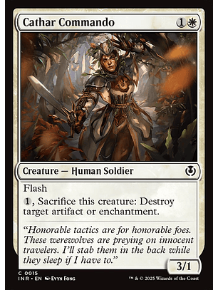 Cathar Commando | Español | NM | INR