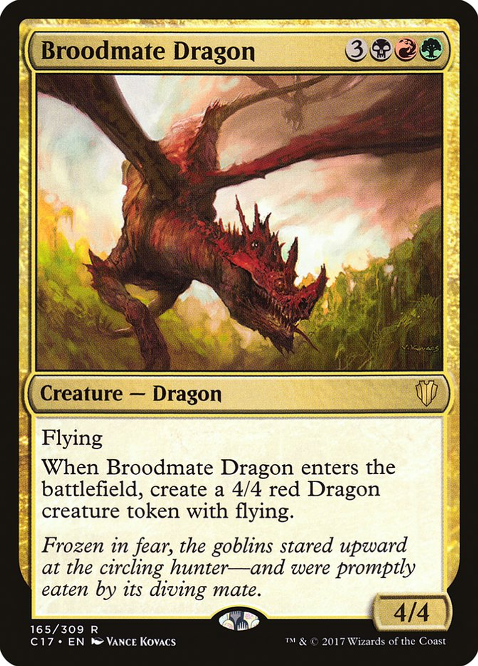 Broodmate Dragon | Español | NM | C17 1