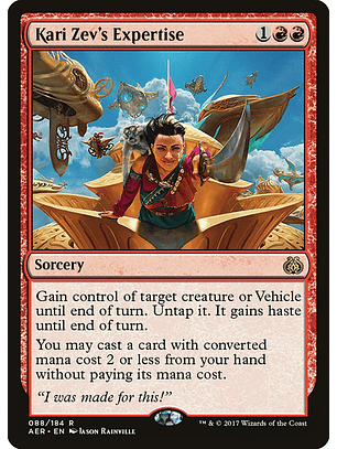 Kari Zev's Expertise | Inglés | NM | AER