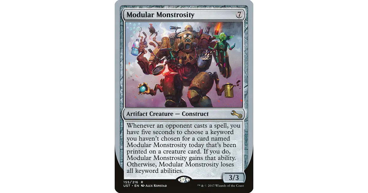 Modular Monstrosity | Inglés | EX | UST