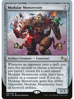 Modular Monstrosity | Inglés | EX | UST