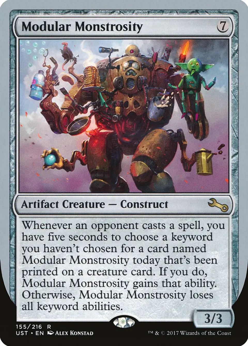 Modular Monstrosity | Inglés | EX | UST 1