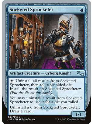 Socketed Sprocketer | Inglés | EX | UST