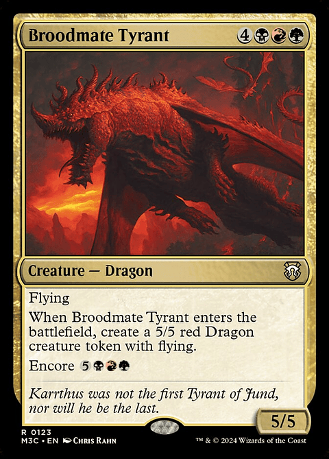 Broodmate Tyrant | Inglés | NM | M3C