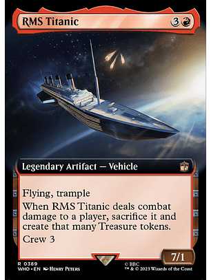 RMS Titanic (Extended Art) | Inglés | NM | WHO