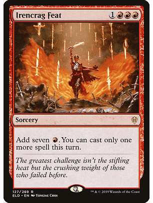 Irencrag Feat | Inglés | NM | ELD