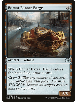 Bomat Bazaar Barge | Español | EX | KLD