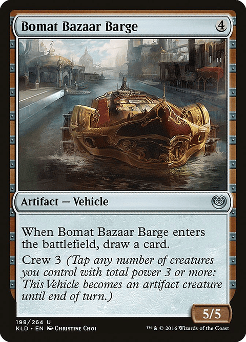 Bomat Bazaar Barge | Español | EX | KLD