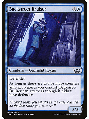 Backstreet Bruiser (foil) | Inglés | NM | SNC