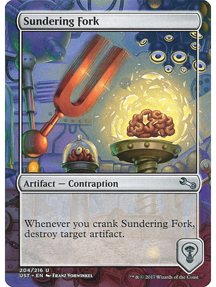Sundering Fork (Borderless) | Inglés | NM | UST